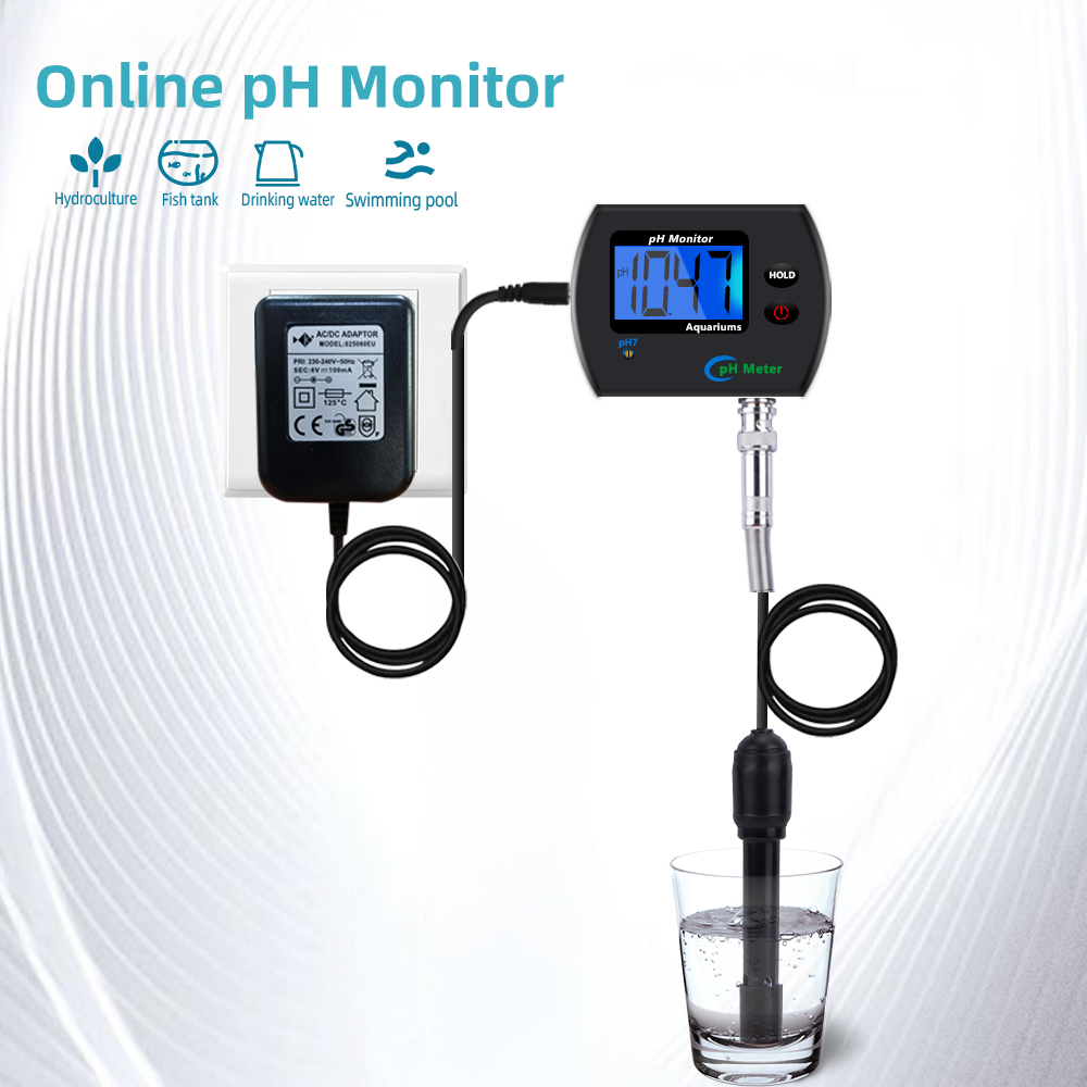 Marine Aquarium Water Analyzer - 디지털 Ph 미터 수족관 식수 온라인
