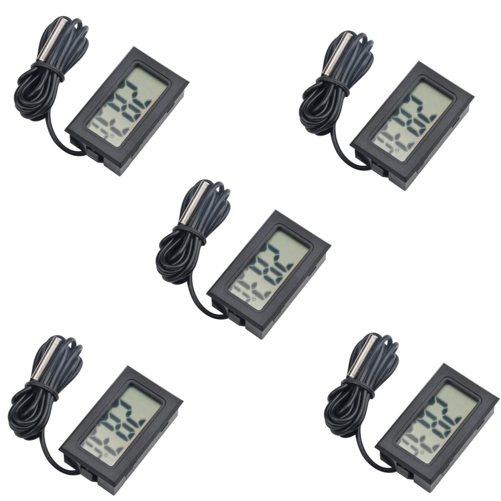 Marine Aquarium Water Analyzer - 미니 LCD 디지털 온도계 FY-10 임베디드