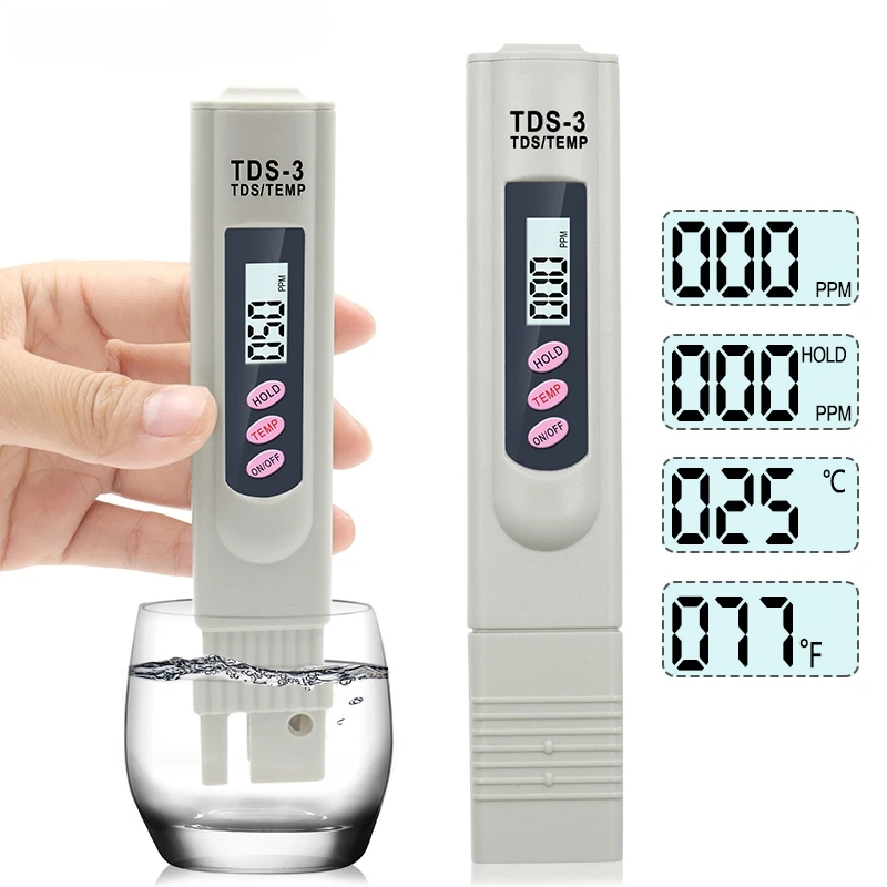 Marine Aquarium Water Analyzer - 1/3개 휴대용 LCD 디지털 TDS 수질