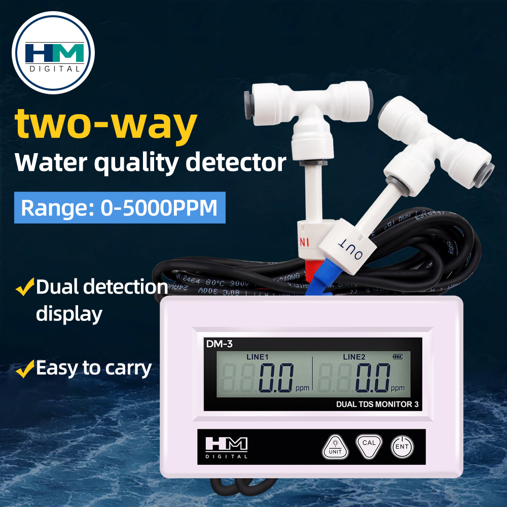 Marine Aquarium Water Analyzer - HM DM3 온라인 TDS EC 수질