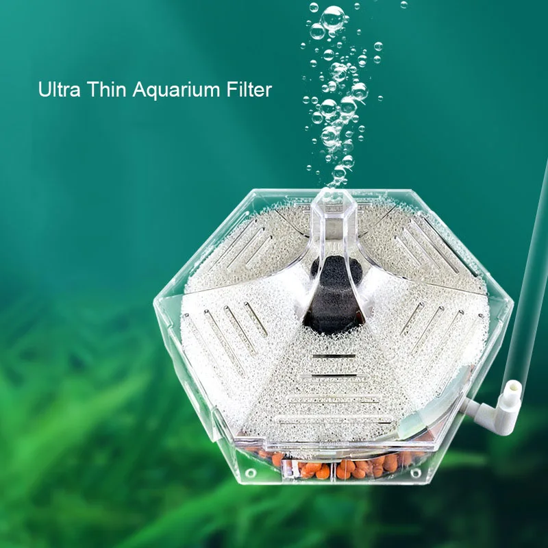 초박형 수족관 어항 여과기 투명 생화학 스폰지 필터 소 - Marine Aquarium Bacteria 리뷰 및 가격