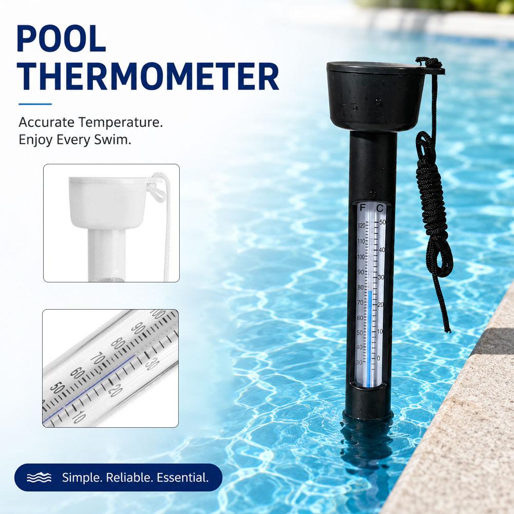 수영장, 수족관, 어항용 끈이 달린 물온도 측정기, 플 - Marine Aquarium Water Analyzer 리뷰 및 가격