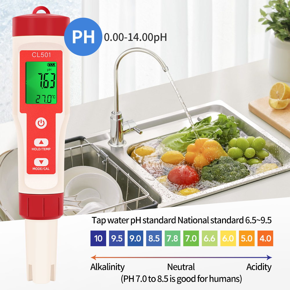 PH/CL2/H2/ORP/온도 측정기 염소 검출기 수영 - Marine Aquarium Water Analyzer 리뷰 및 가격