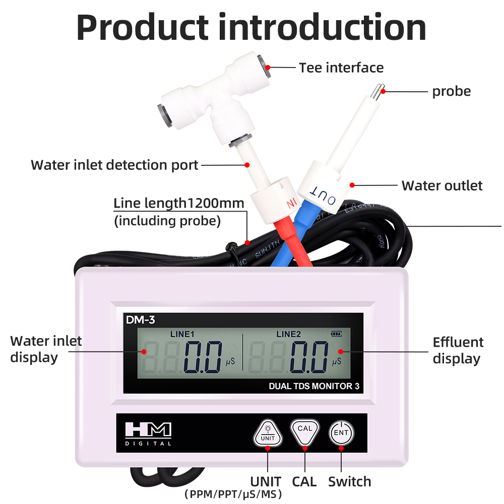 HM DM3 온라인 TDS EC 수질 테스터 듀얼 프로 - Marine Aquarium Water Analyzer 리뷰 및 가격