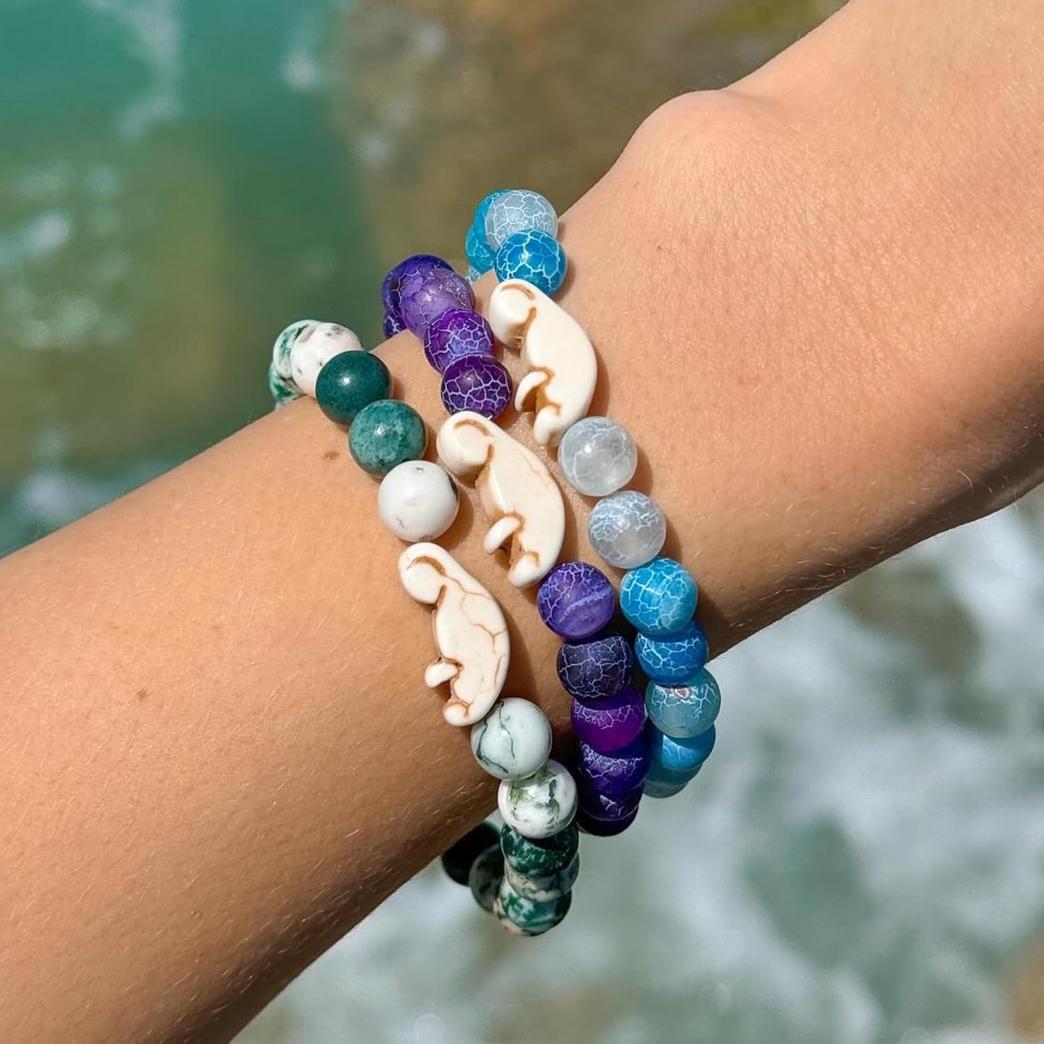 Fahlo 드리프트 해우 추적 팔찌 탄성은 클리어 워터 - Marine Aquarium In Clearwater 리뷰 및 가격