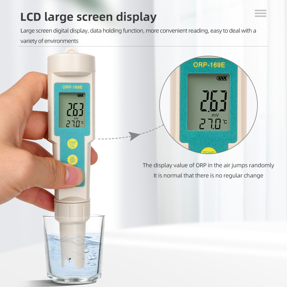ORP169E ORP 테스터 방수 ORP 미터 산화 환 - Marine Aquarium Water Analyzer 리뷰 및 가격