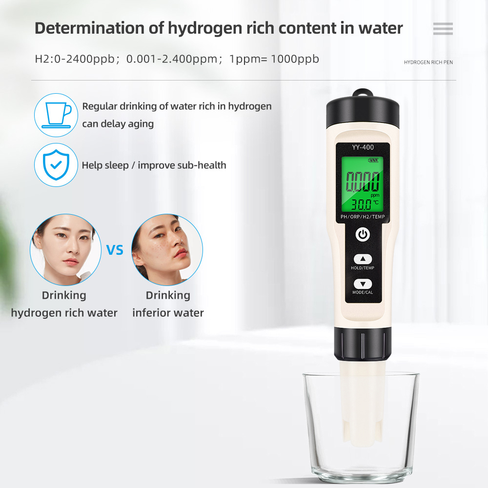 4/3/2 in 1 옵션 PH ORP H2 온도 수소가 - Marine Aquarium Water Analyzer 리뷰 및 가격