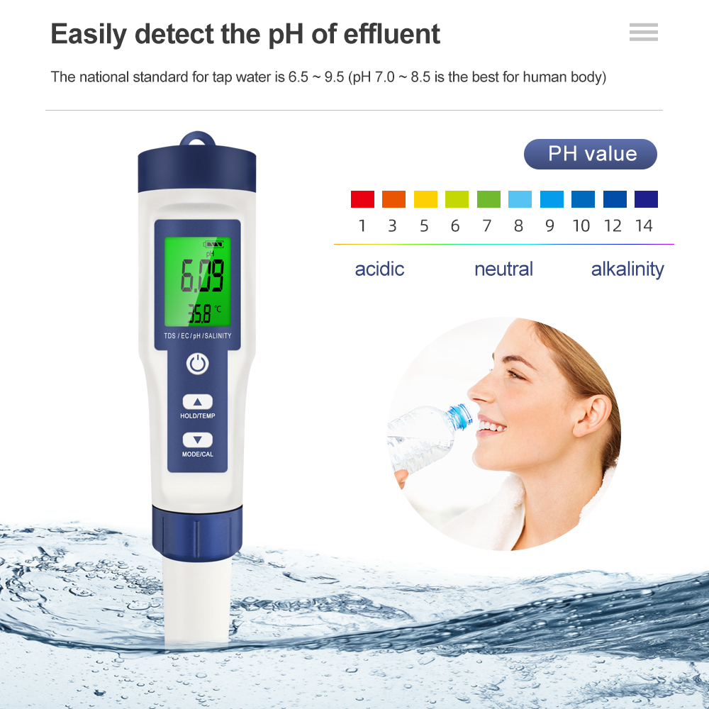 수영장 식수 수족관 모니터용 전문 수질 테스터, TDS - Marine Aquarium Water Analyzer 리뷰 및 가격