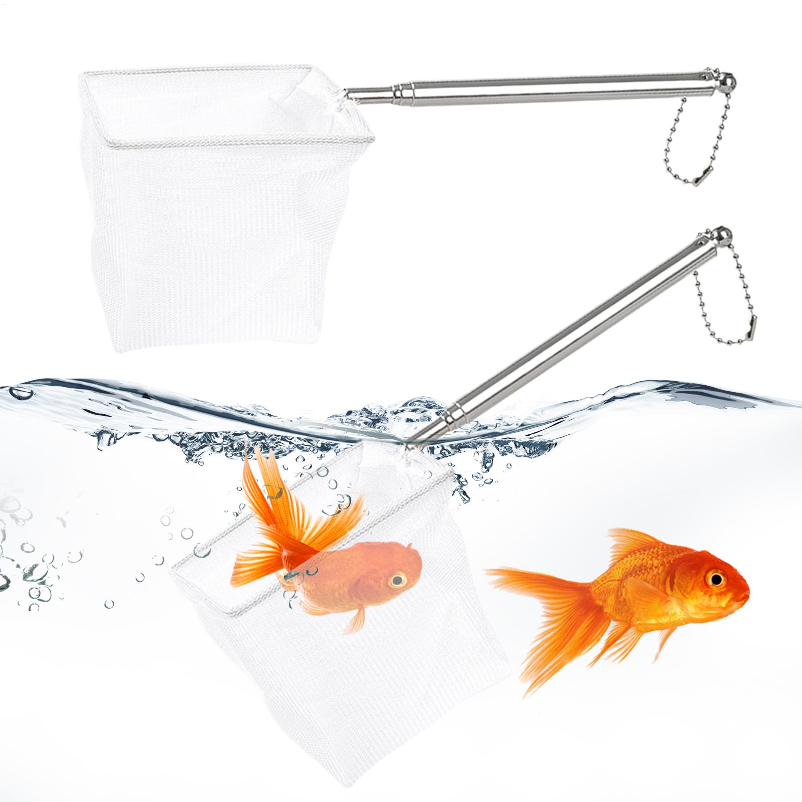2pcs 작은 물고기 그물망 텔레스코픽 핸들 스테인레스 - Aquarium Marina 리뷰 및 가격