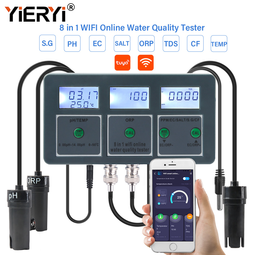 이어이 와이파이 투야 스마트 PH ORP TDS EC  - Marine Aquarium Water Analyzer 리뷰 및 가격