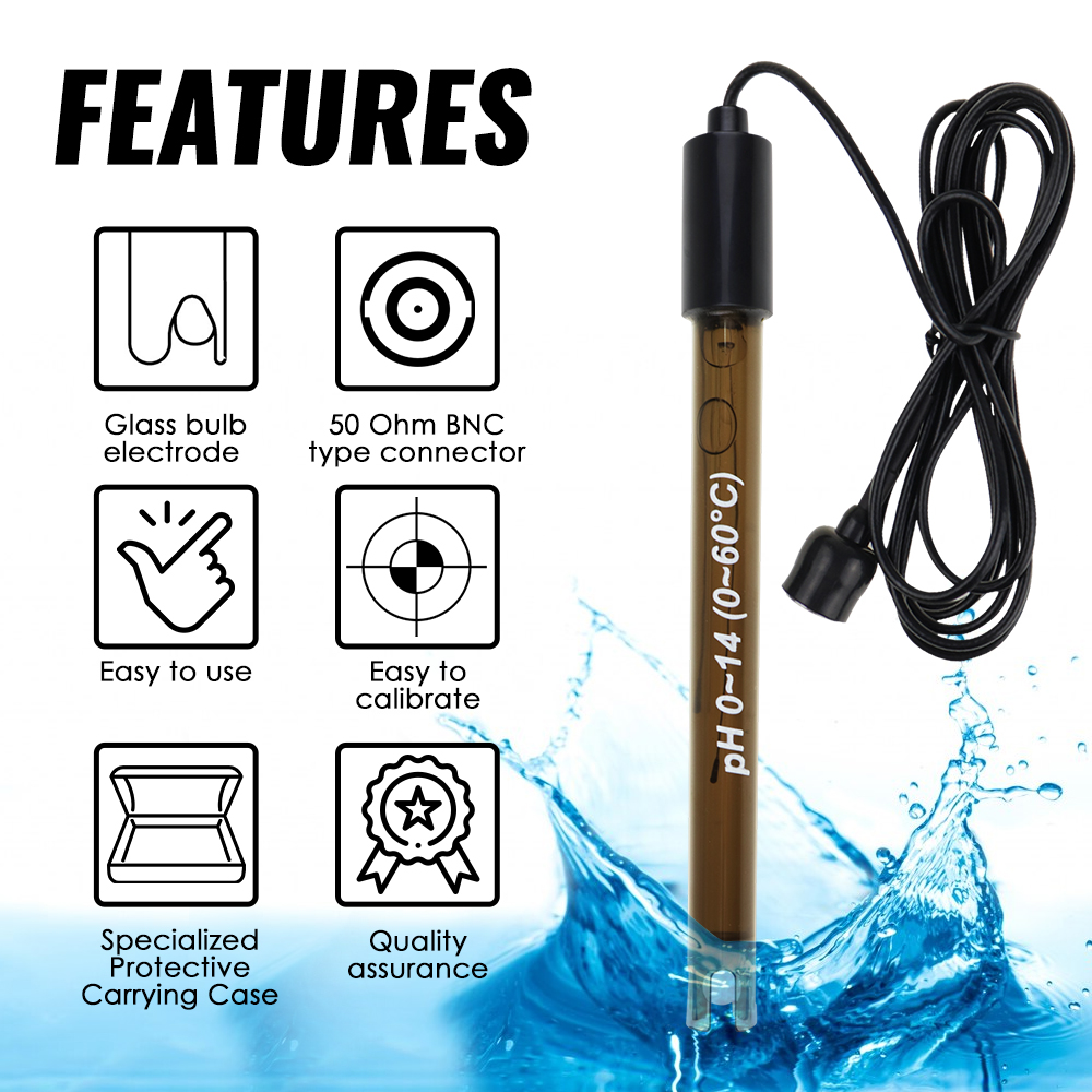 Ph 계량기 Ph Sonde 풀 BNC 타입 커넥터 프 - Marine Aquarium Water Analyzer 리뷰 및 가격
